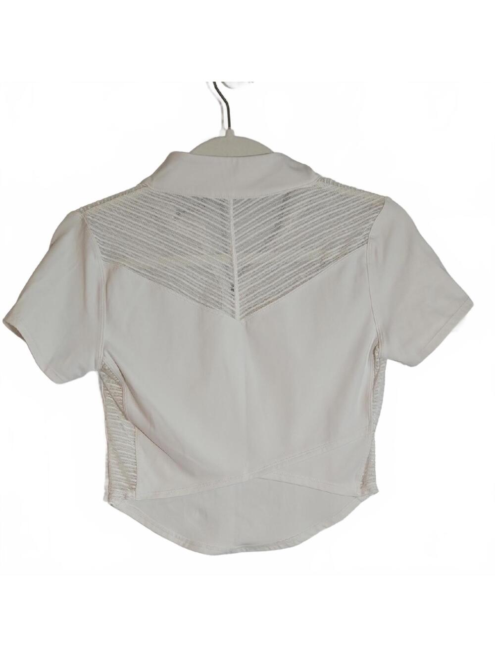 HALARA Winter White Crop Top No Tag But Is Size Small - Picture 2 of 4